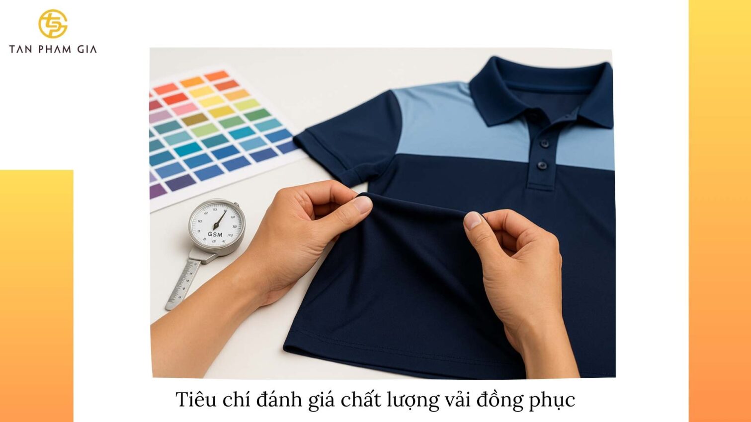 Công ty may đồng phục cam kết chất lượng vải