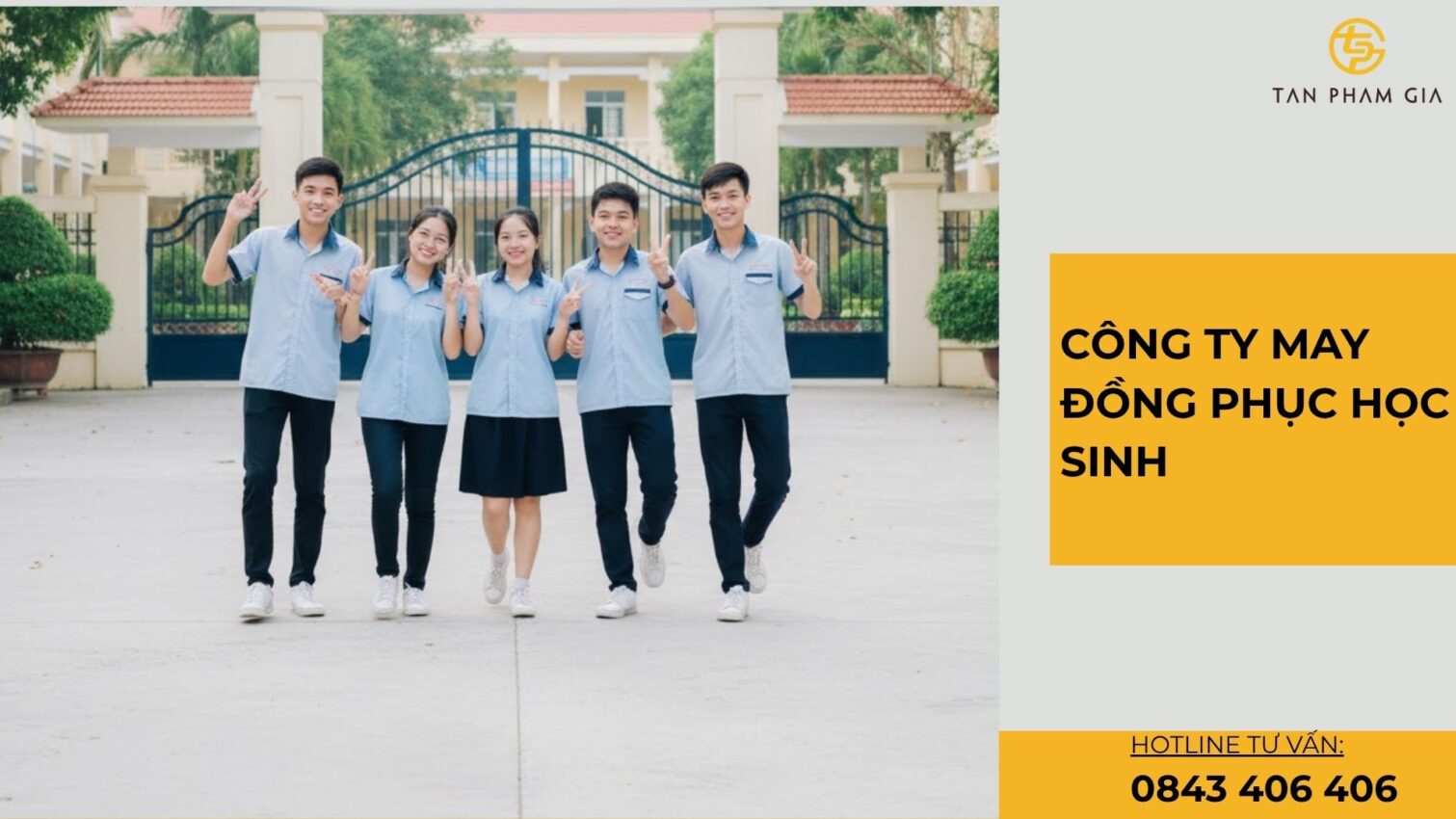 Công ty may đồng phục học sinh