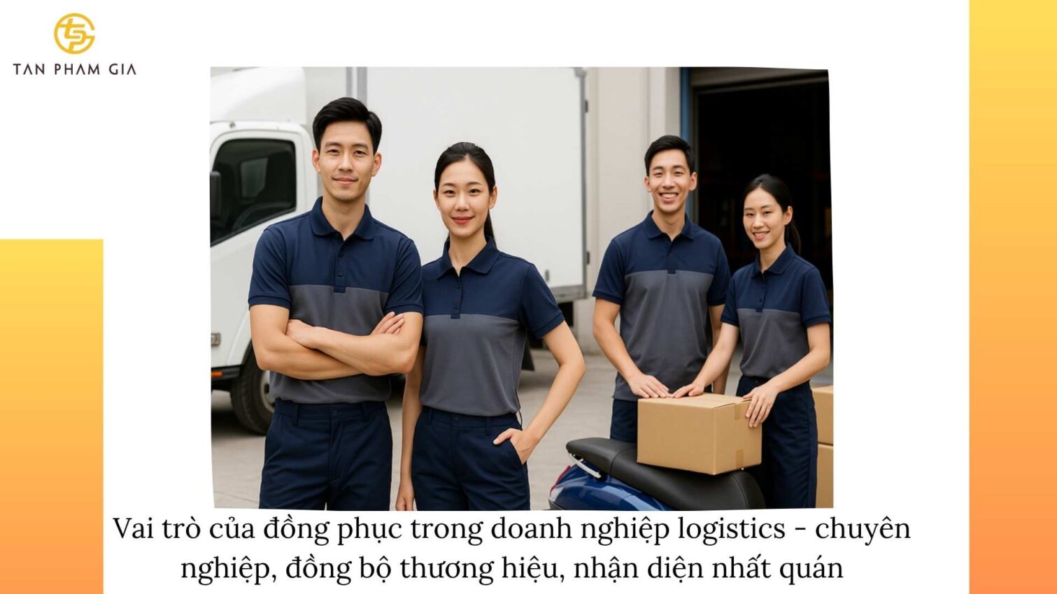Công ty may đồng phục cho công ty logistics