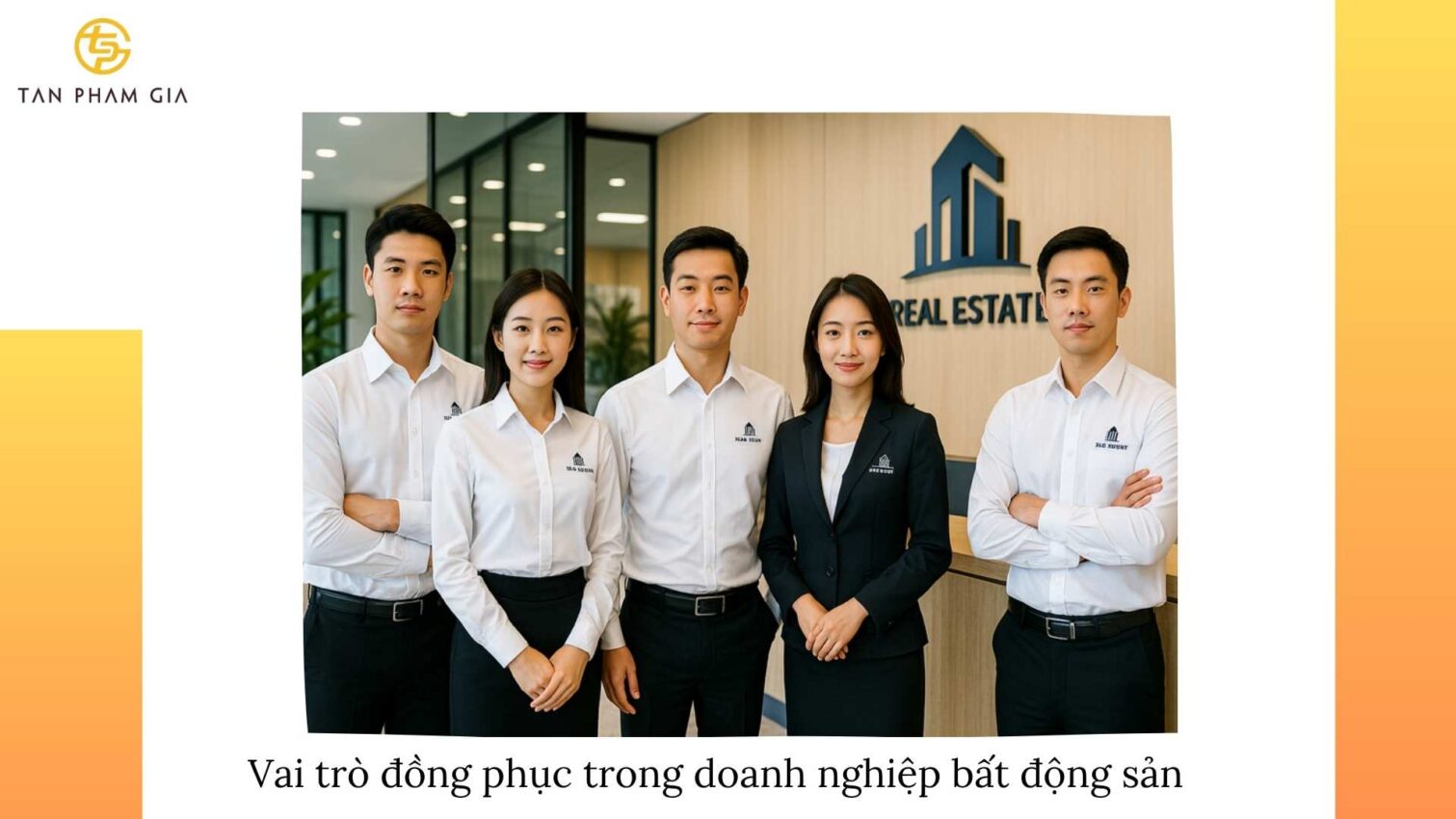 Công ty may đồng phục cho công ty bất động sản