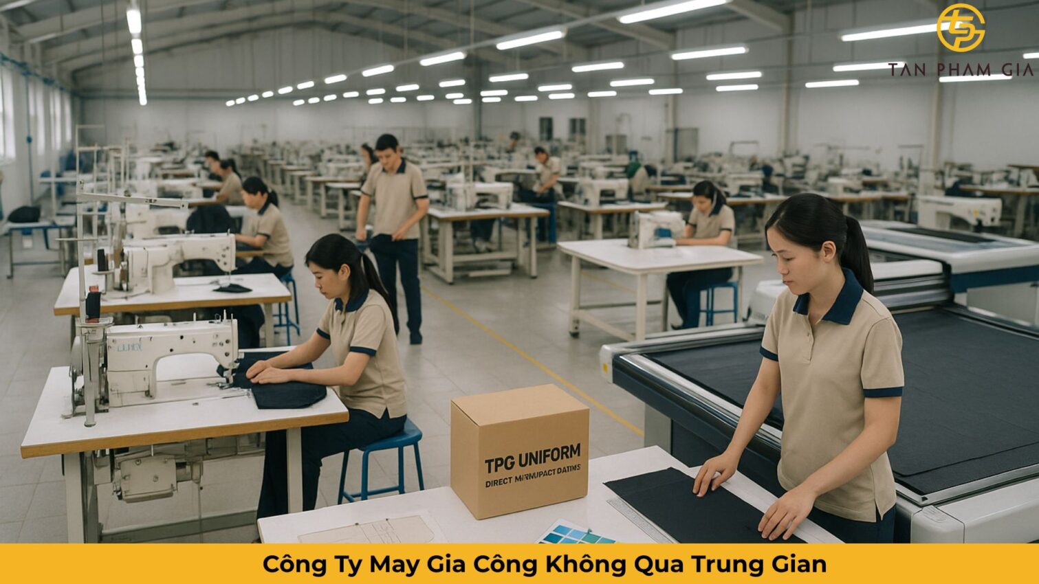 Công Ty May Gia Công Không Qua Trung Gian