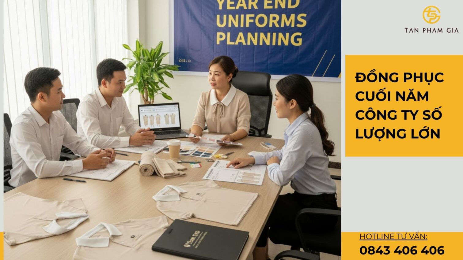 Đồng Phục Cuối Năm Công Ty Số Lượng Lớn