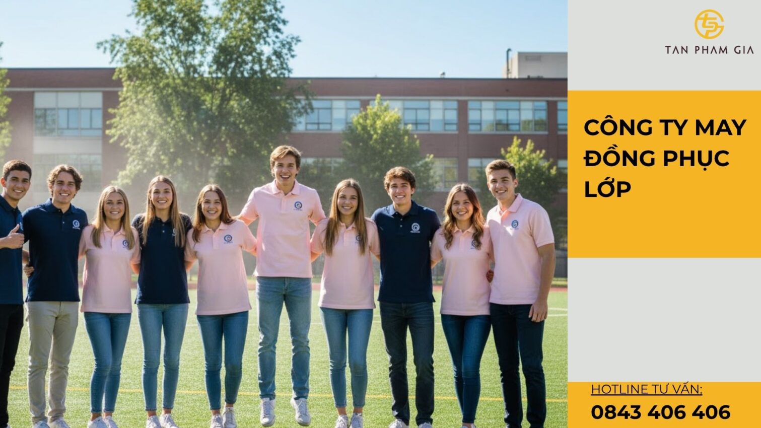 Công ty may đồng phục lớp