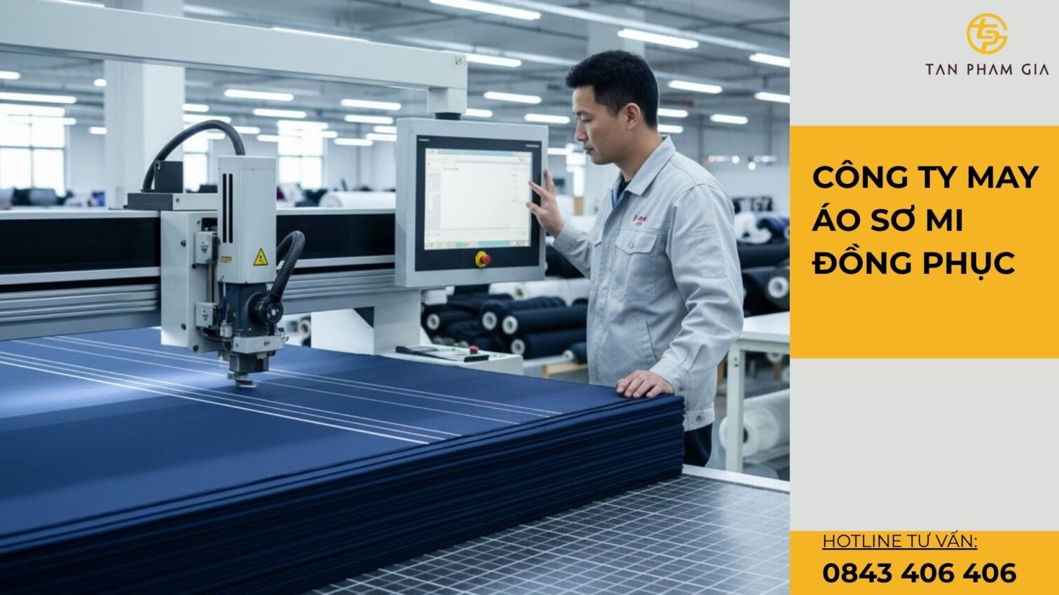 Công ty may áo sơ mi đồng phục