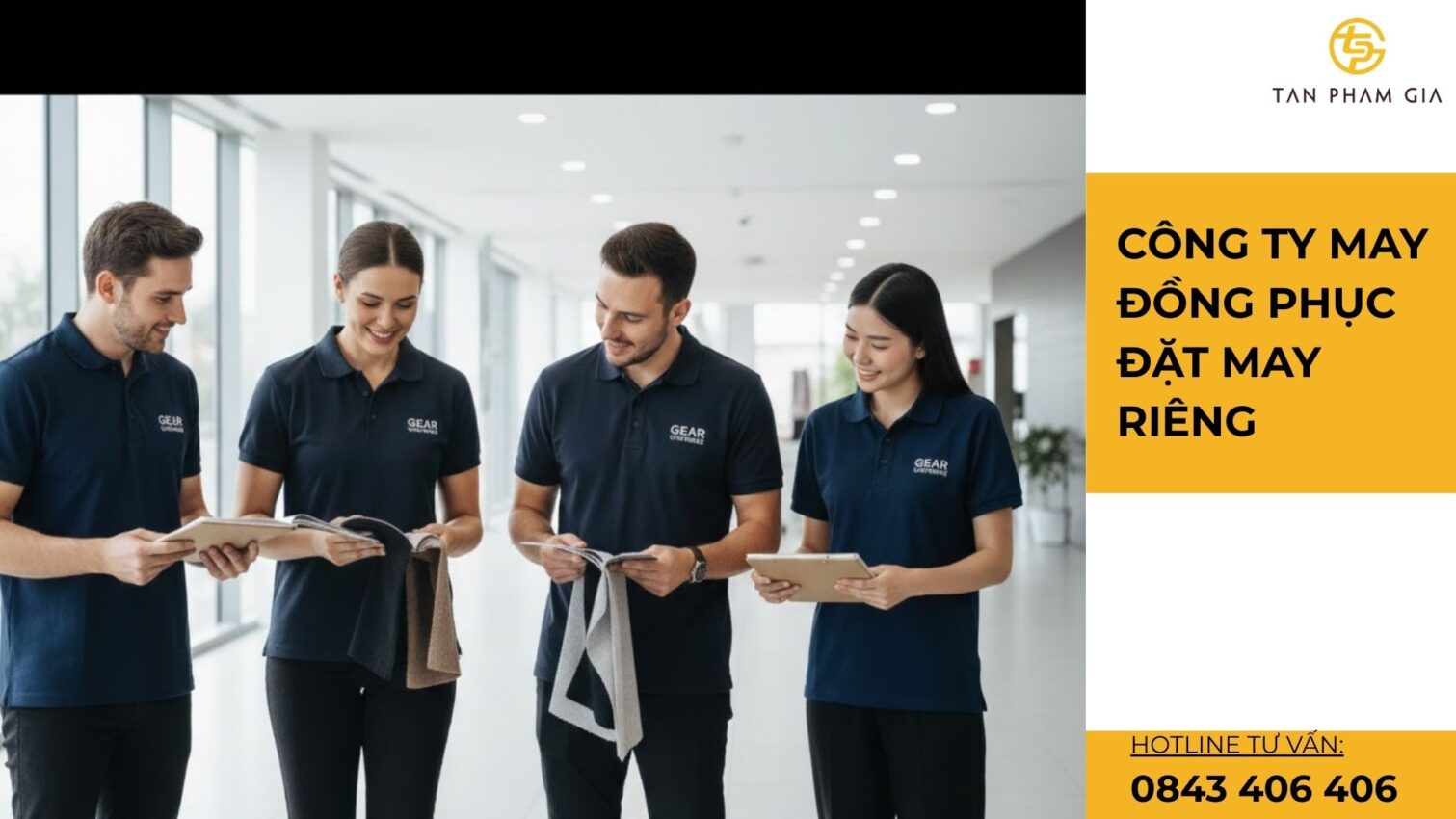 Công ty may đồng phục đặt may riêng