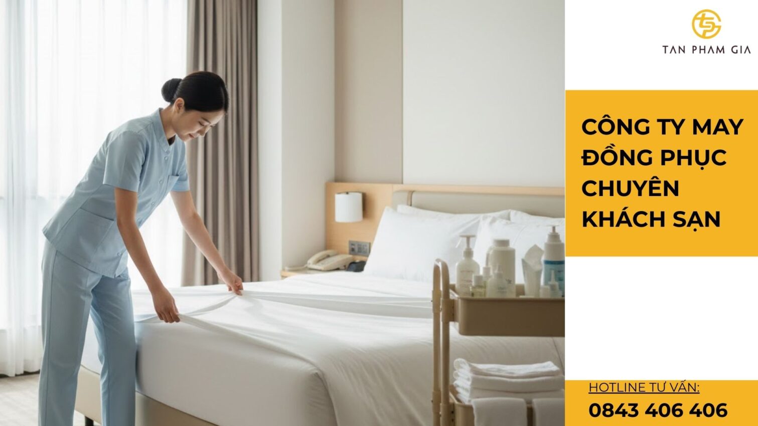 Công ty may đồng phục chuyên khách sạn