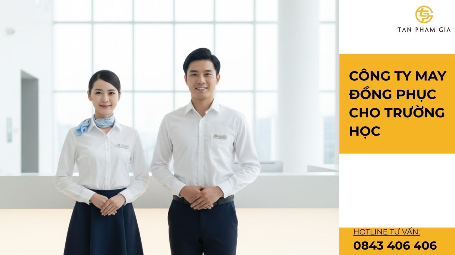 Công ty may đồng phục cho công ty dịch vụ