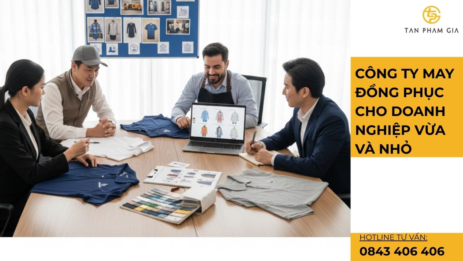 Công ty may đồng phục cho doanh nghiệp vừa và nhỏ