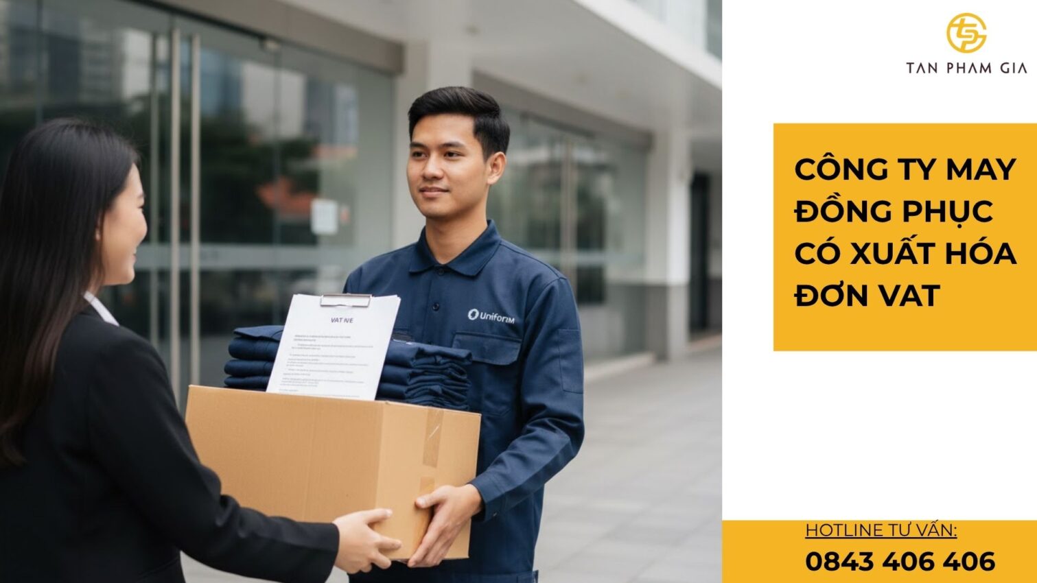 Công ty may đồng phục có xuất hóa đơn VAT