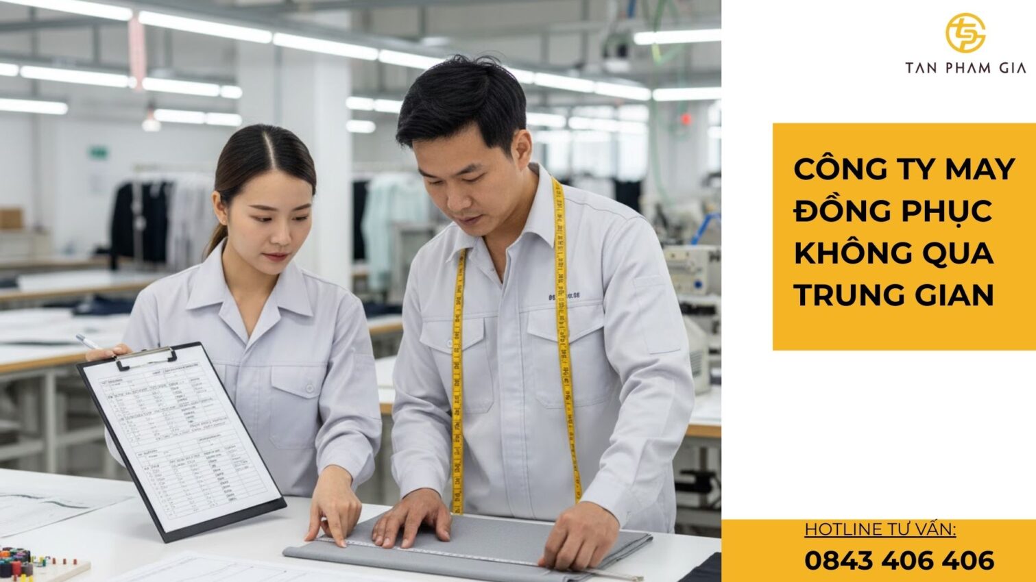 Công ty may đồng phục không qua trung gian