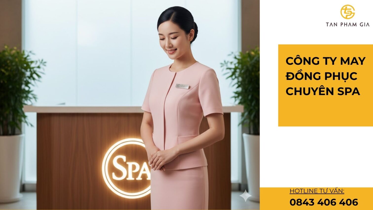 Công ty may đồng phục chuyên spa