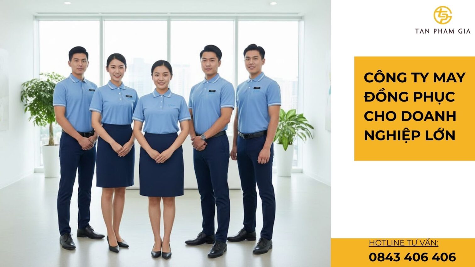 Công ty may đồng phục cho doanh nghiệp lớn