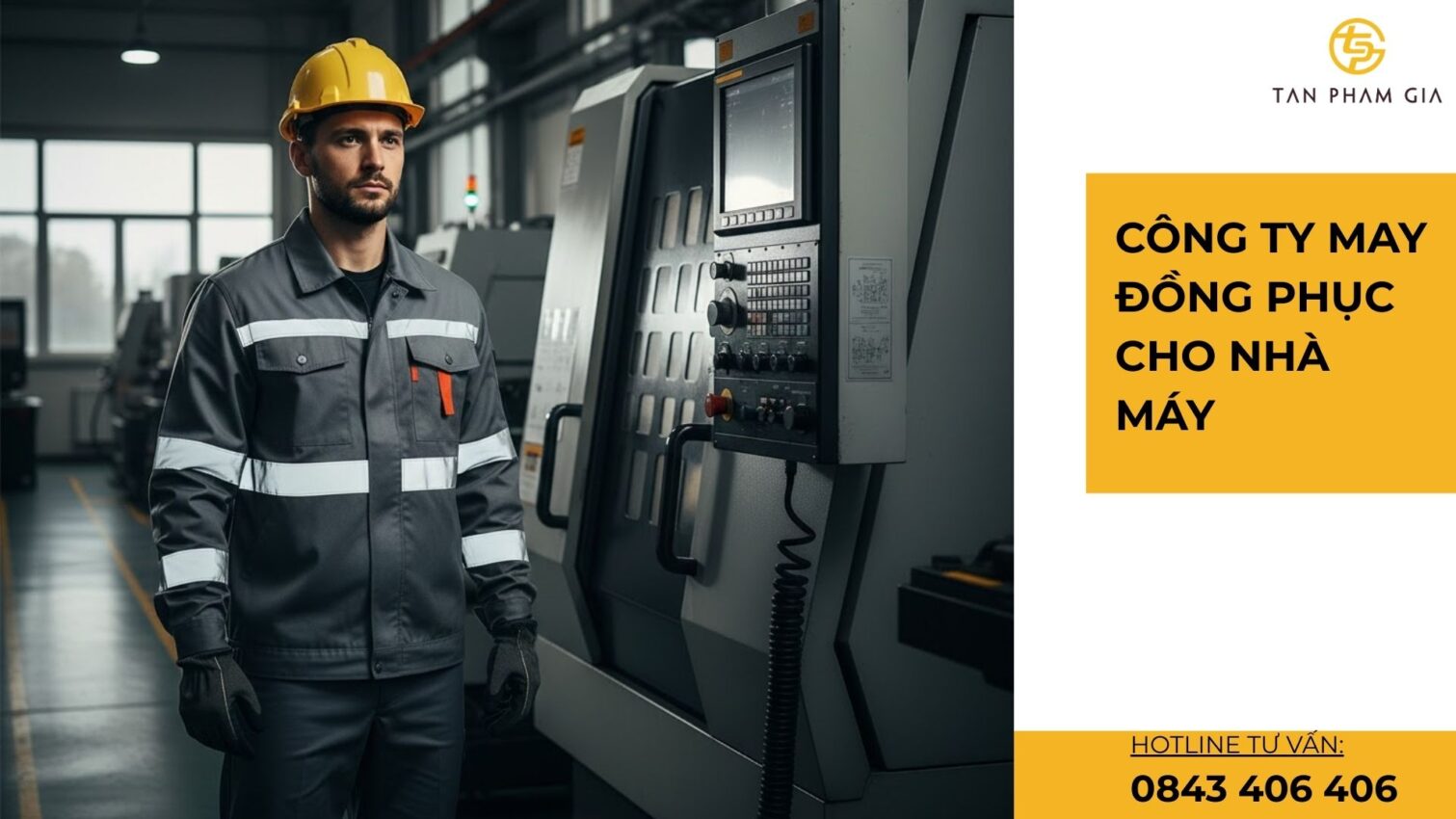 Công ty may đồng phục cho nhà máy