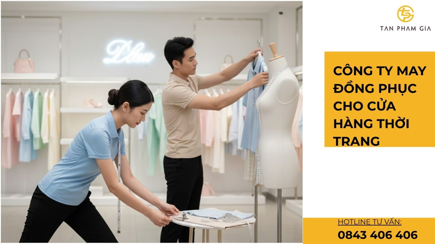 Công ty may đồng phục cho cửa hàng thời trang