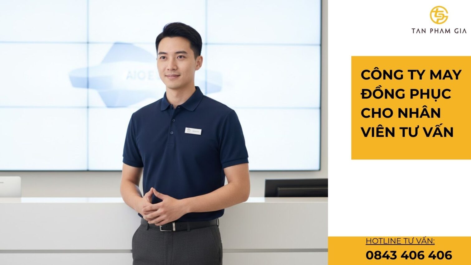 Công ty may đồng phục cho nhân viên tư vấn