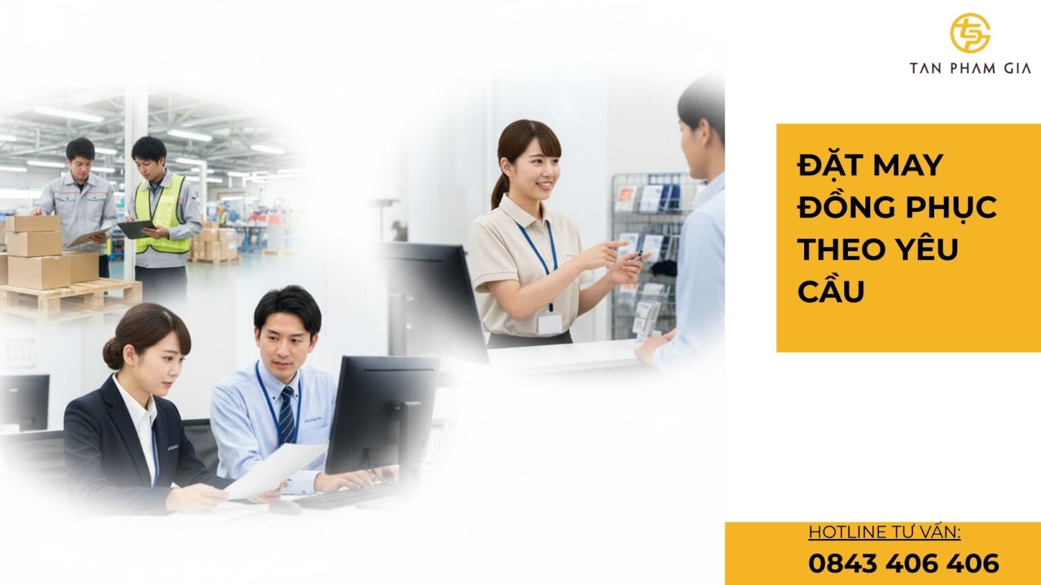 Đặt May Đồng Phục Theo Yêu Cầu