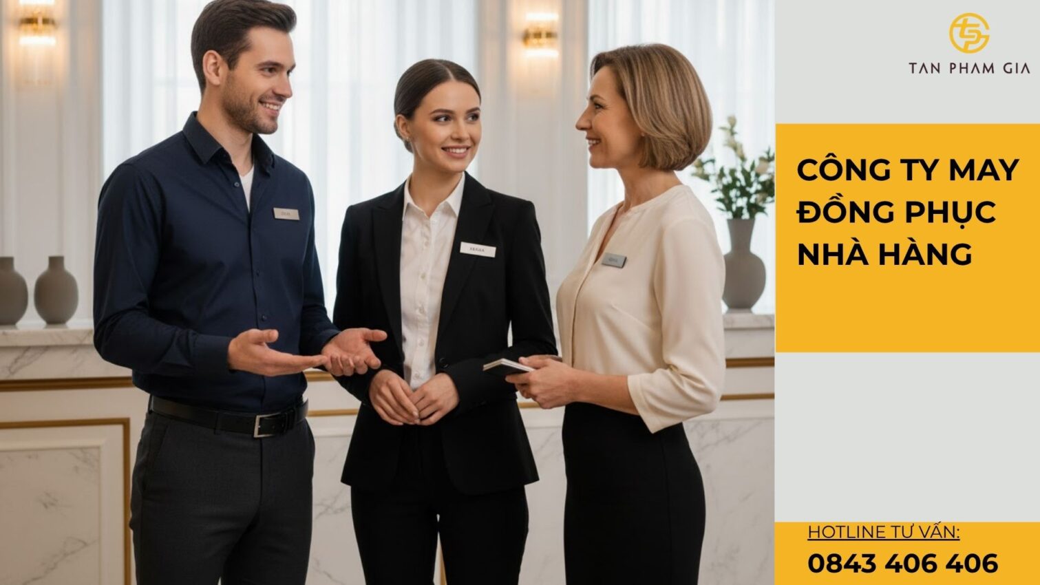 Công ty may đồng phục nhà hàng