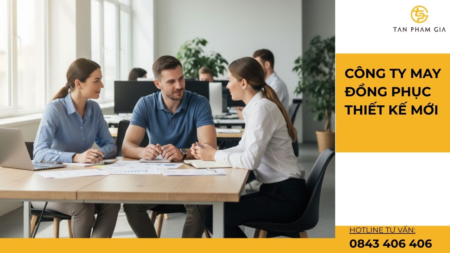 Công ty may đồng phục thiết kế mới