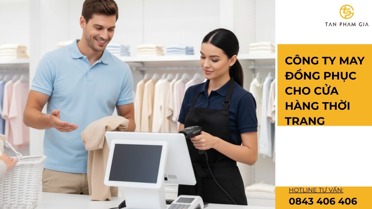 Công ty may đồng phục cho cửa hàng thời trang