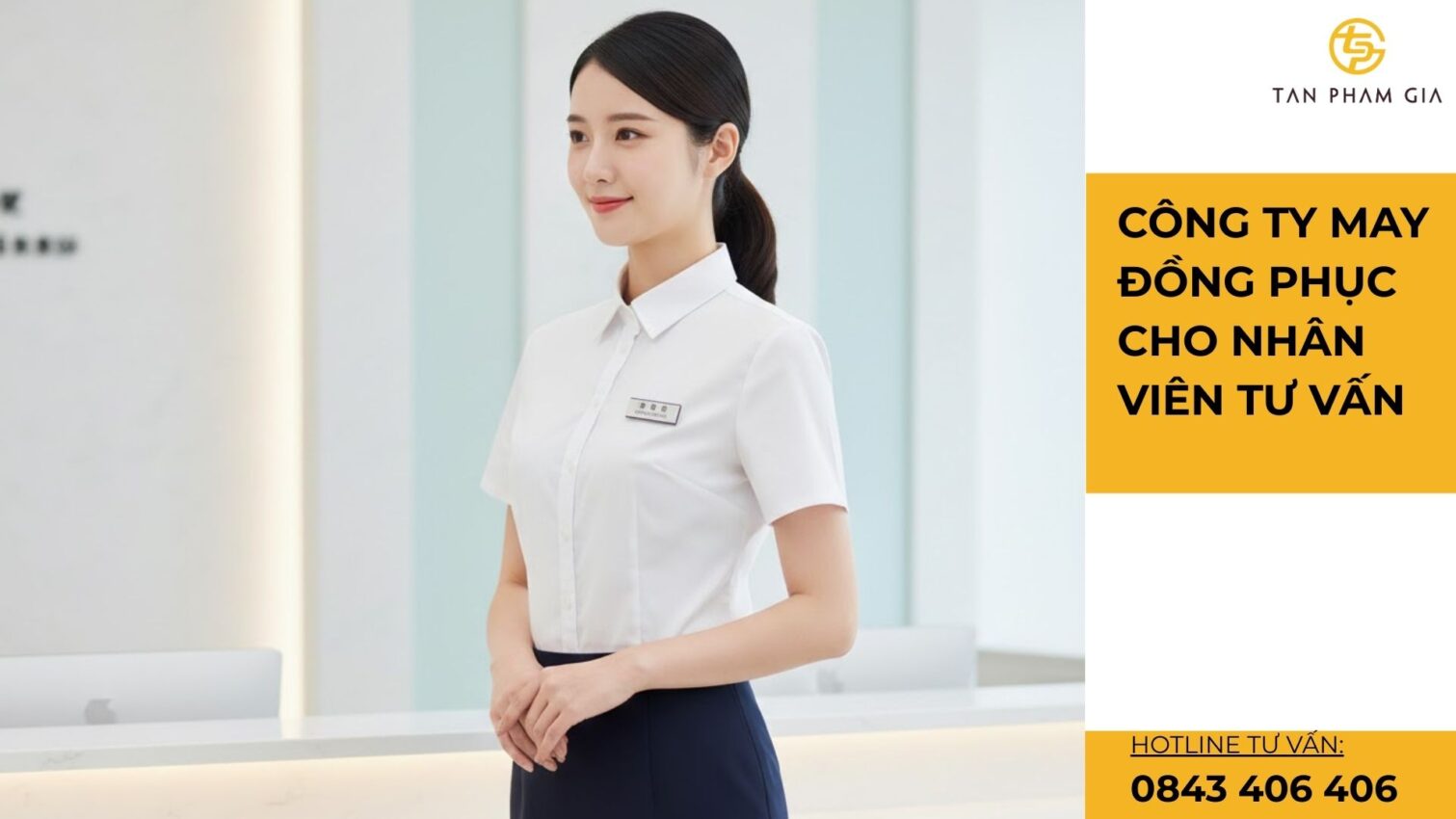 Công ty may đồng phục cho nhân viên tư vấn