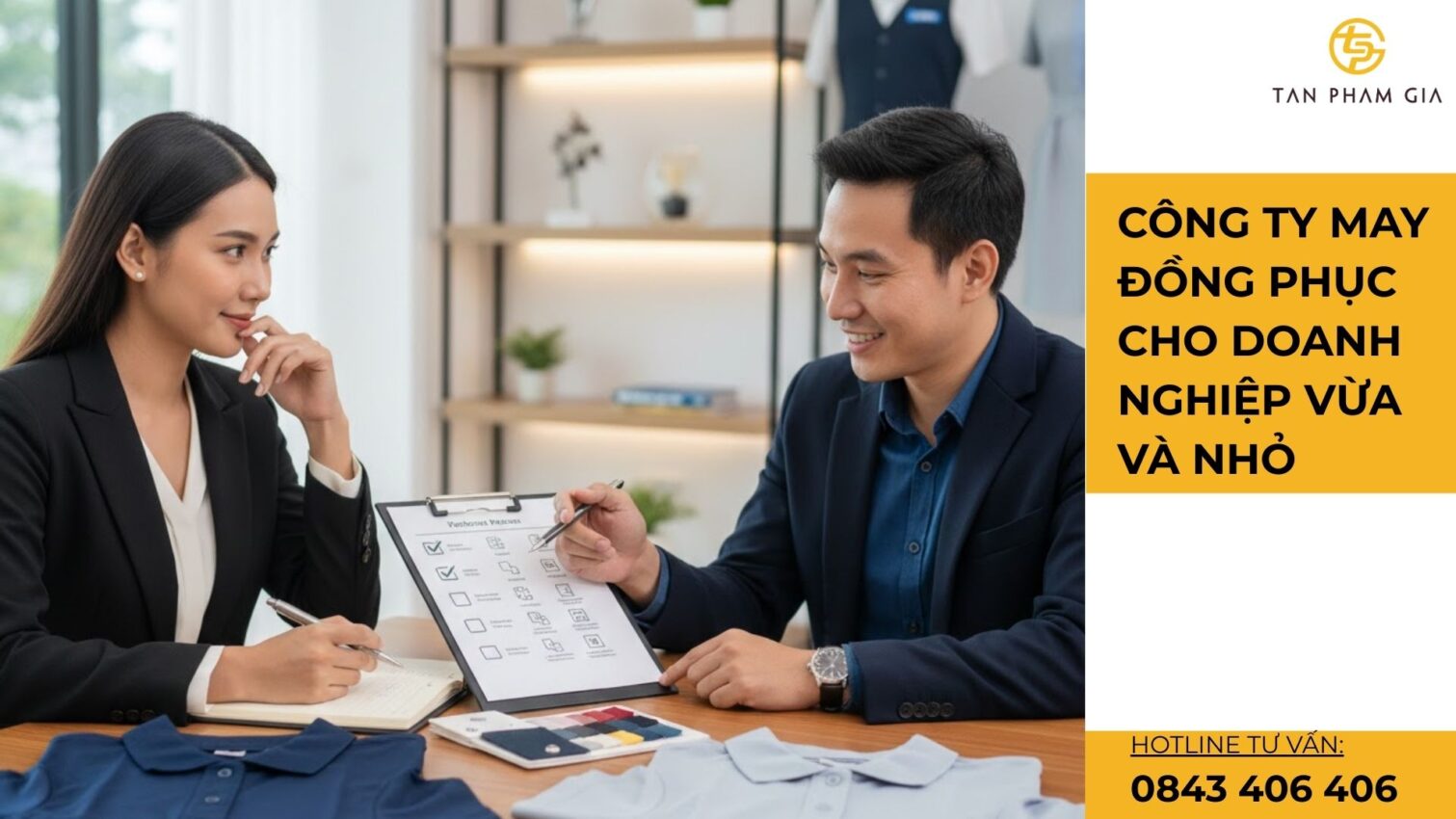 Công ty may đồng phục cho doanh nghiệp vừa và nhỏ