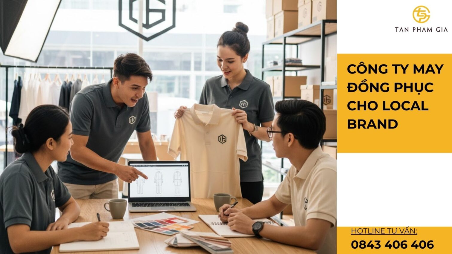 Công ty may đồng phục cho local brand