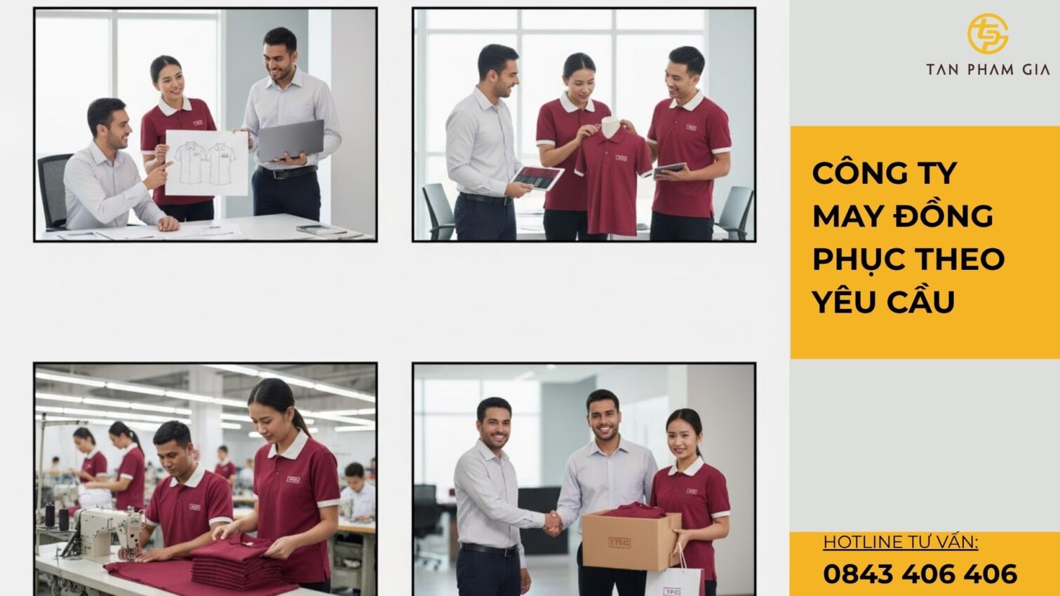 Công ty may đồng phục theo yêu cầu