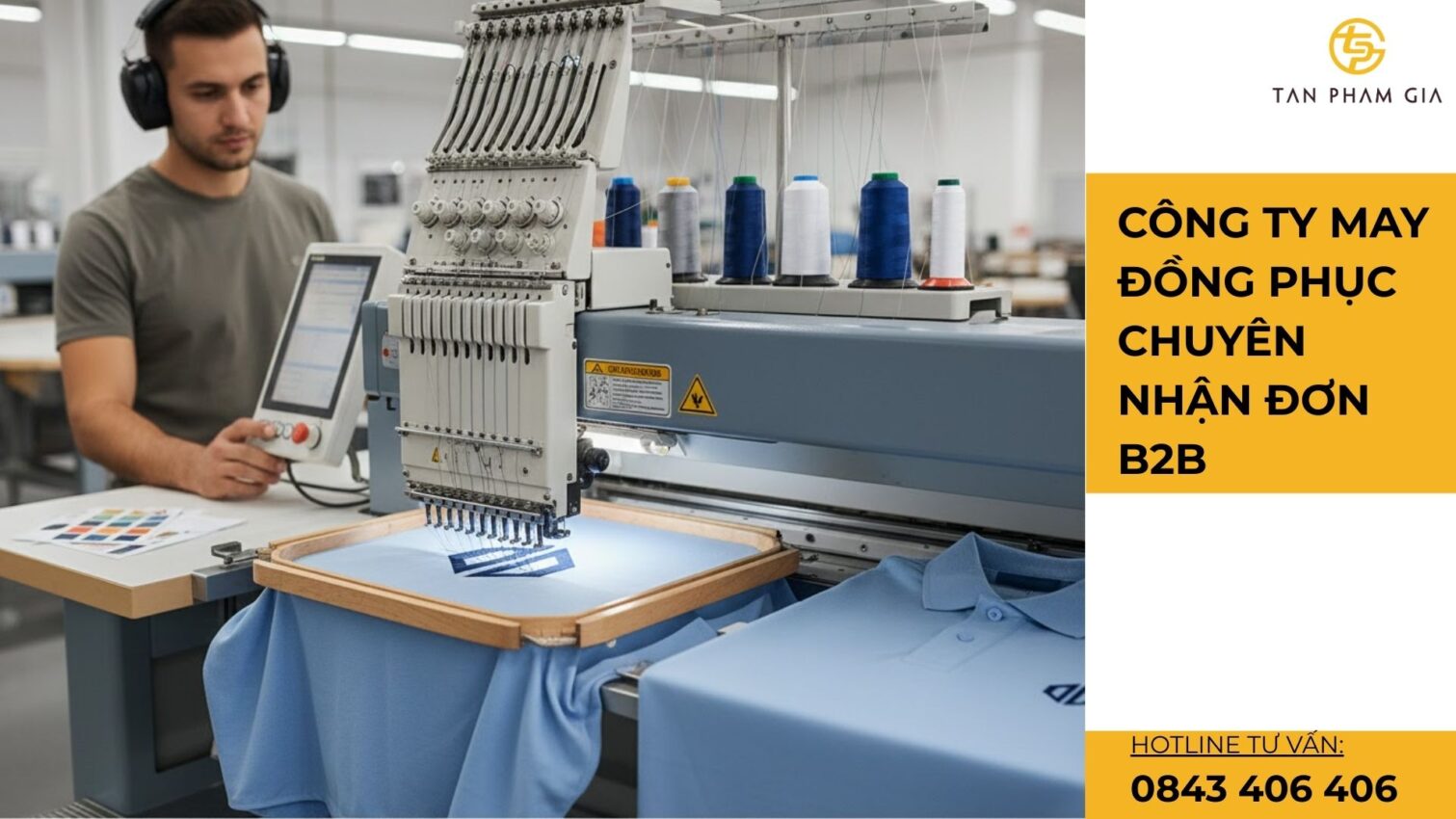 Công ty may đồng phục chuyên nhận đơn B2B