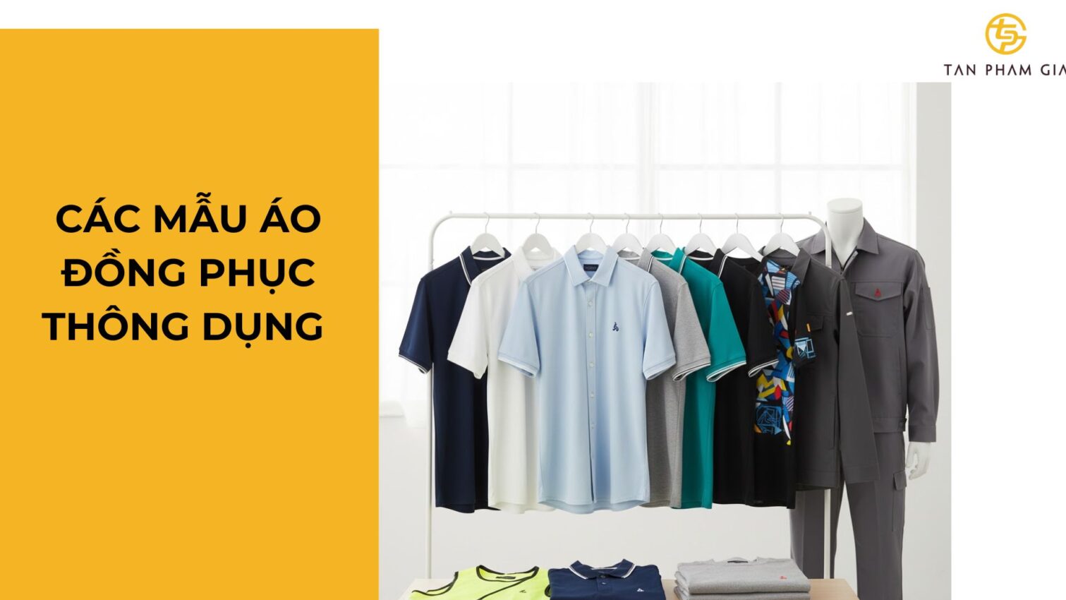 Các mẫu áo đồng phục thông dụng