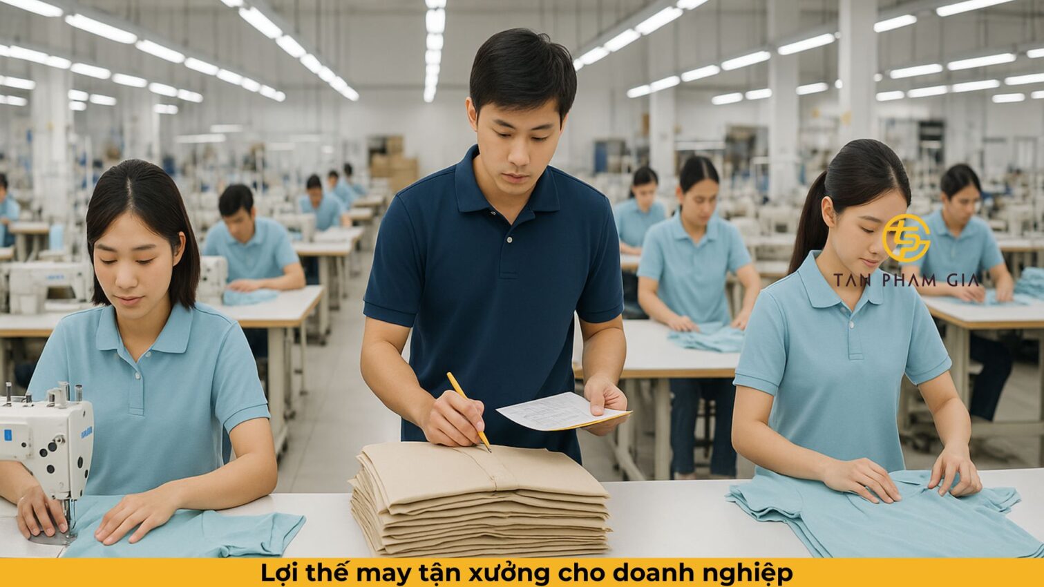 Công Ty May Gia Công Tận Xưởng