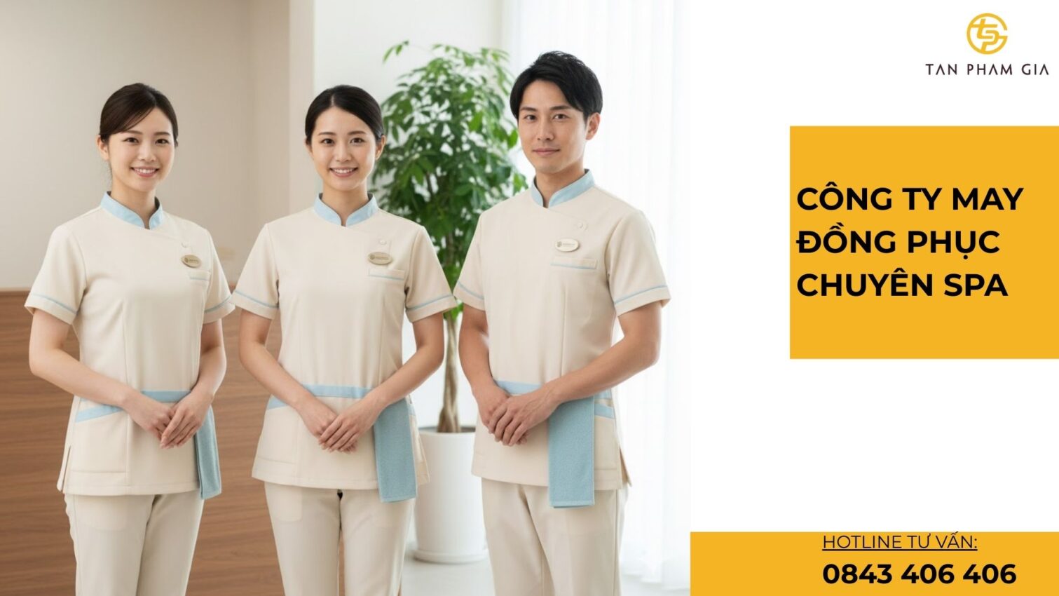 Công ty may đồng phục chuyên spa