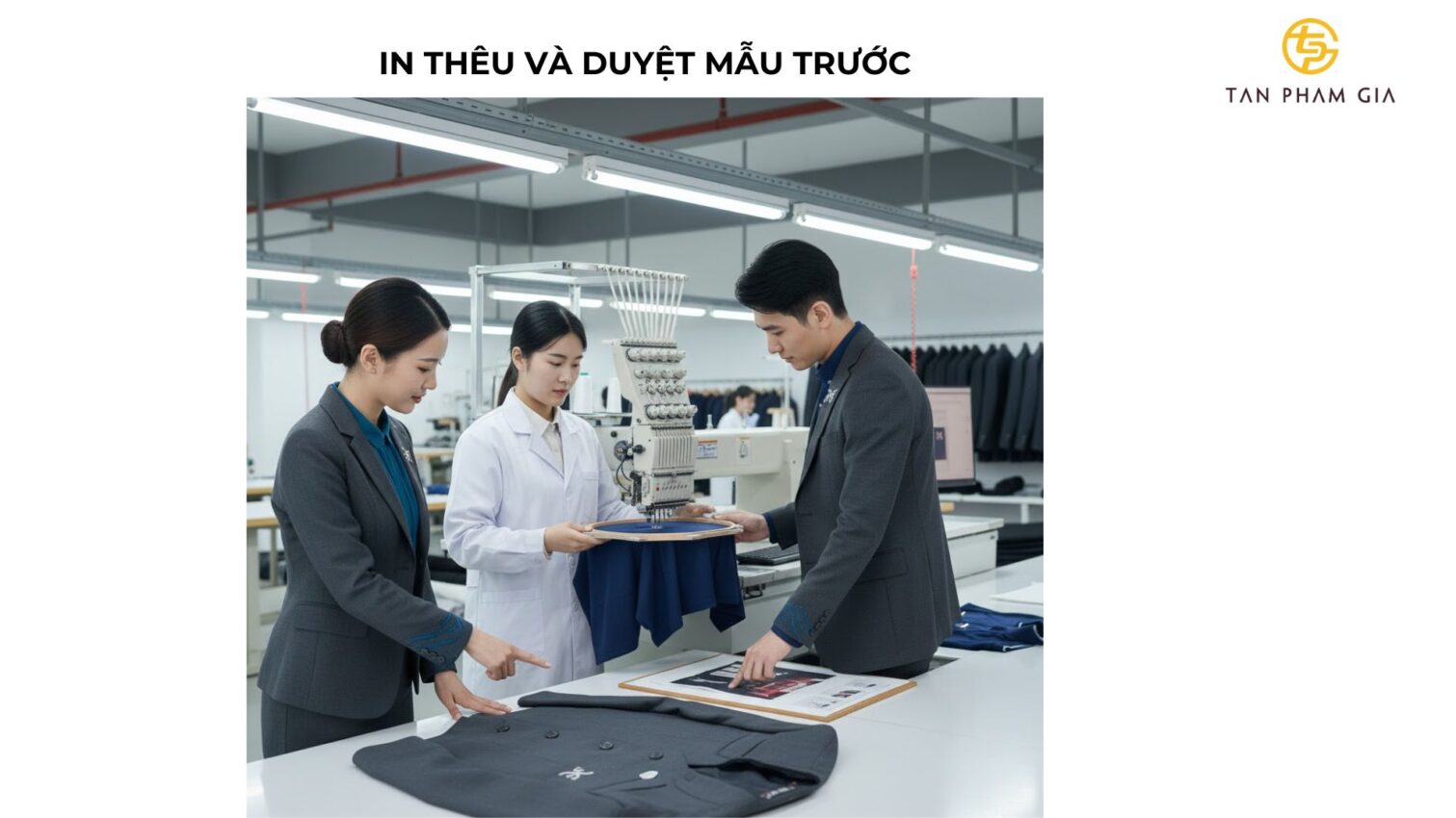 Xưởng May Đồng Phục In Mẫu Duyệt Trước