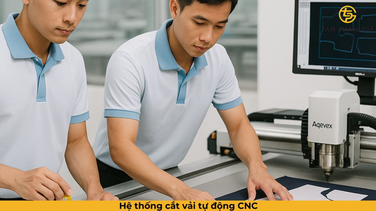 Công Ty May Gia Công Với Máy Hiện Đại