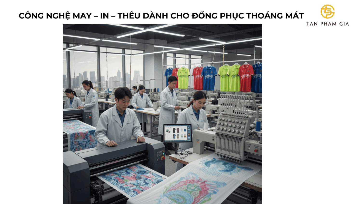Xưởng May Đồng Phục Thoáng Mát