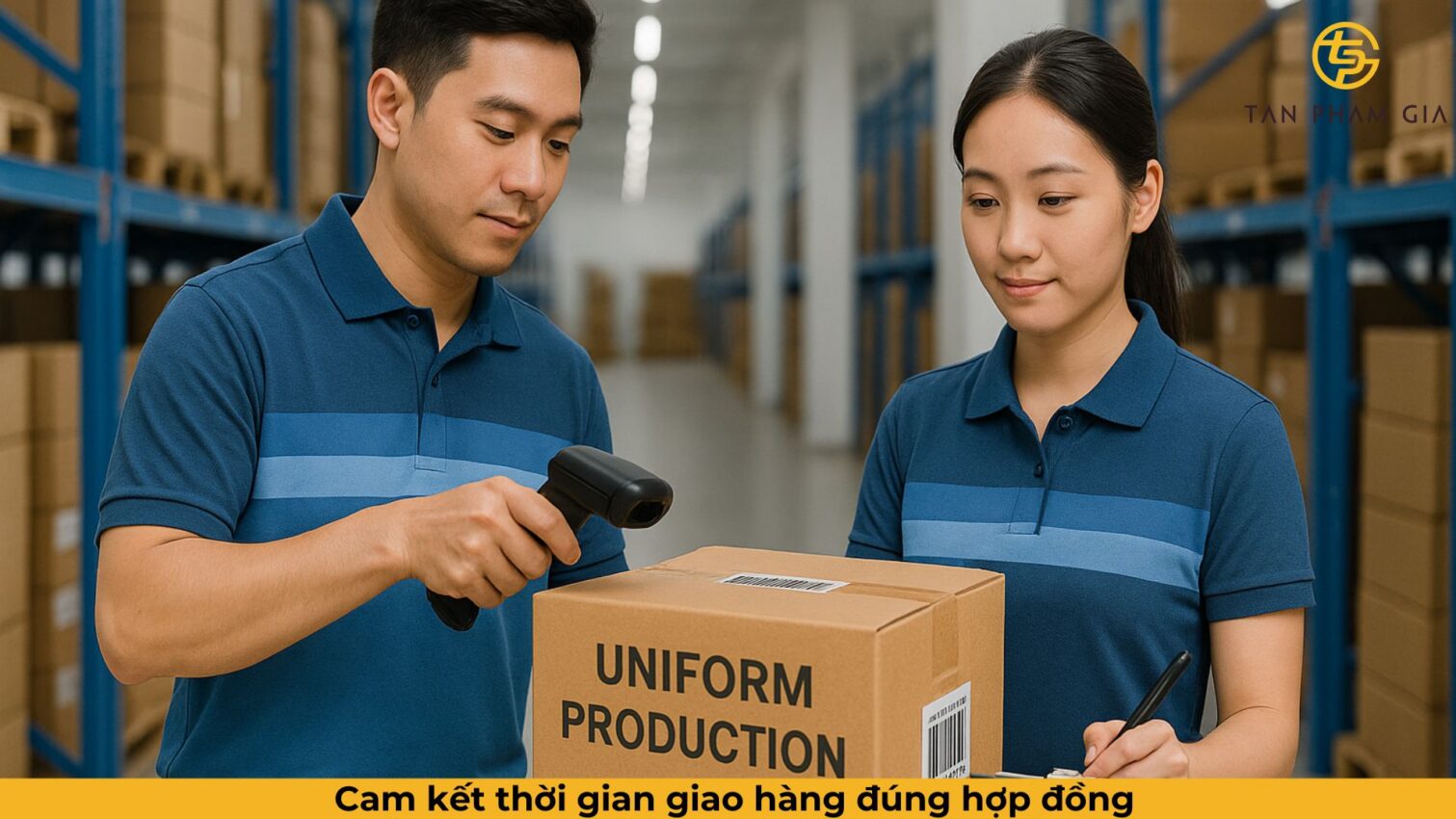 Công Ty May Gia Công Cam Kết Giao Hàng