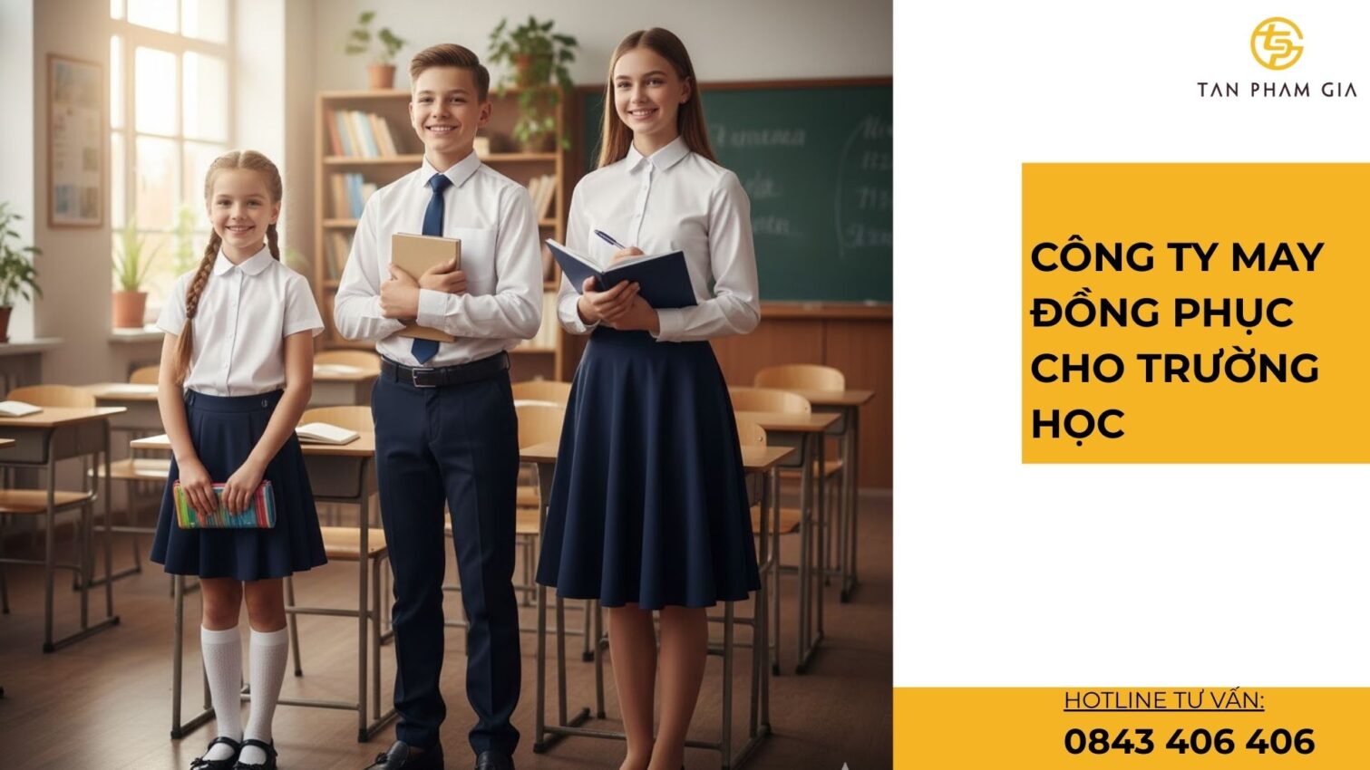 Công ty may đồng phục cho trường học