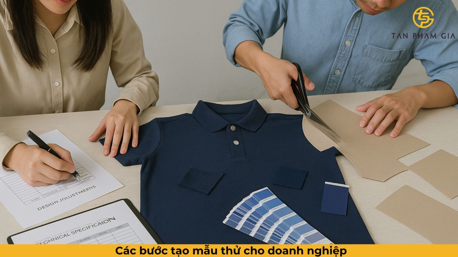Công Ty May Gia Công Nhận Duyệt Mẫu Trước