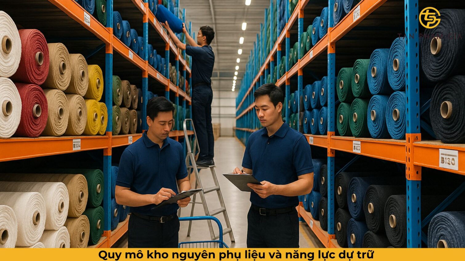 Công Ty May Gia Công Có Kho Nguyên Vật Liệu