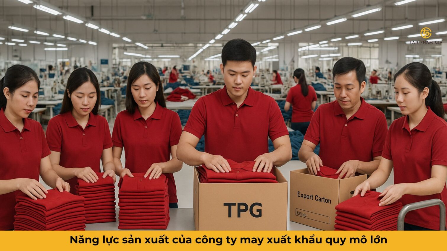 Công Ty May Gia Công Cho Đơn Hàng Xuất Khẩu