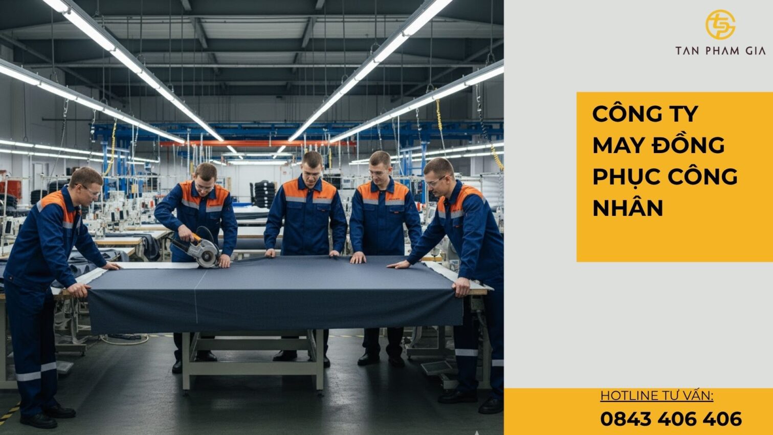 Công ty may đồng phục công nhân