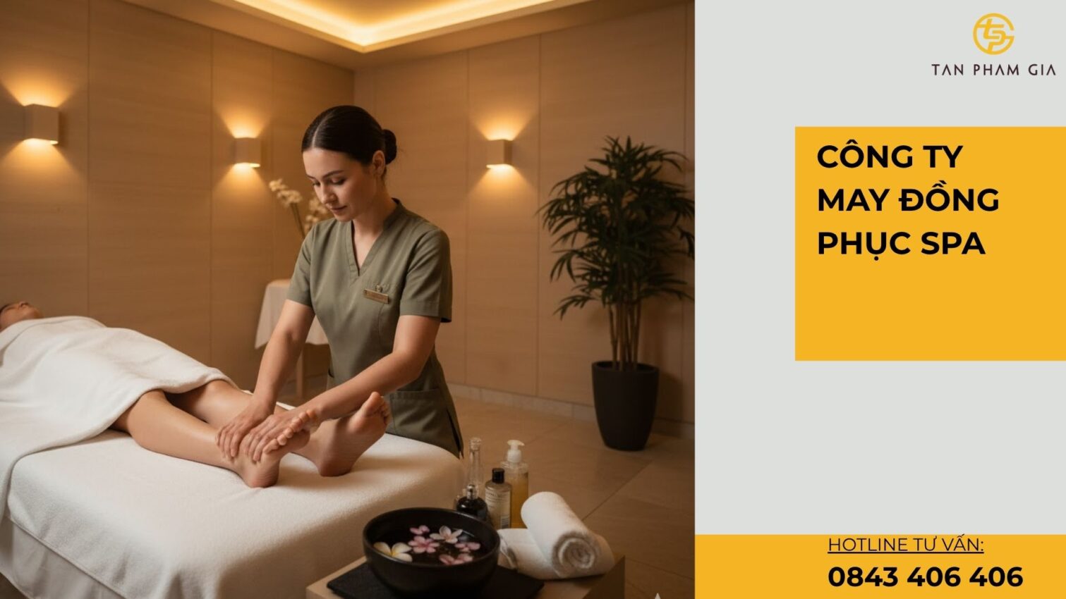 Công ty may đồng phục spa