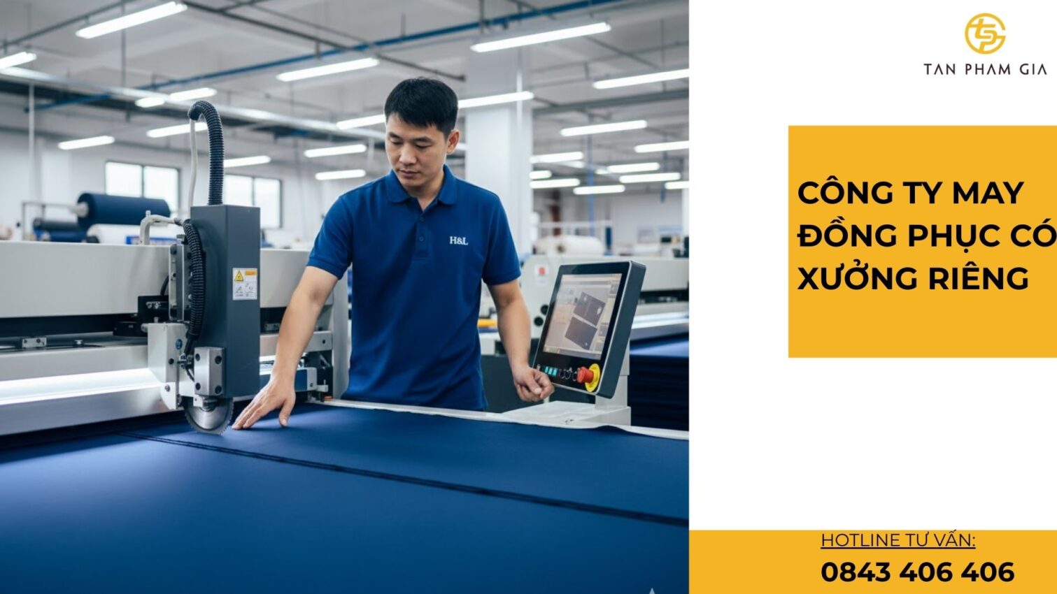 Công ty may đồng phục có xưởng riêng