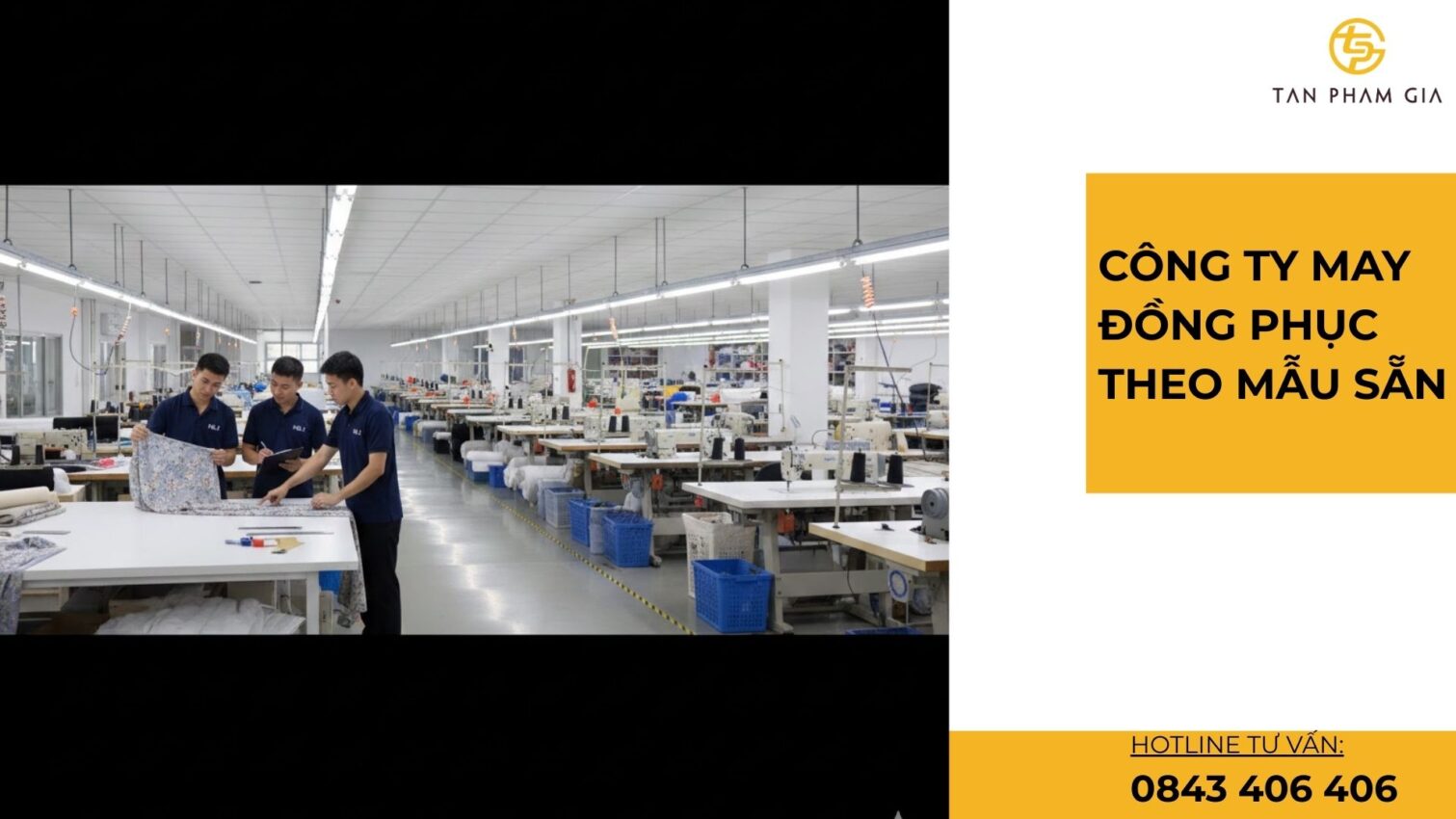 Công ty may đồng phục theo mẫu sẵn