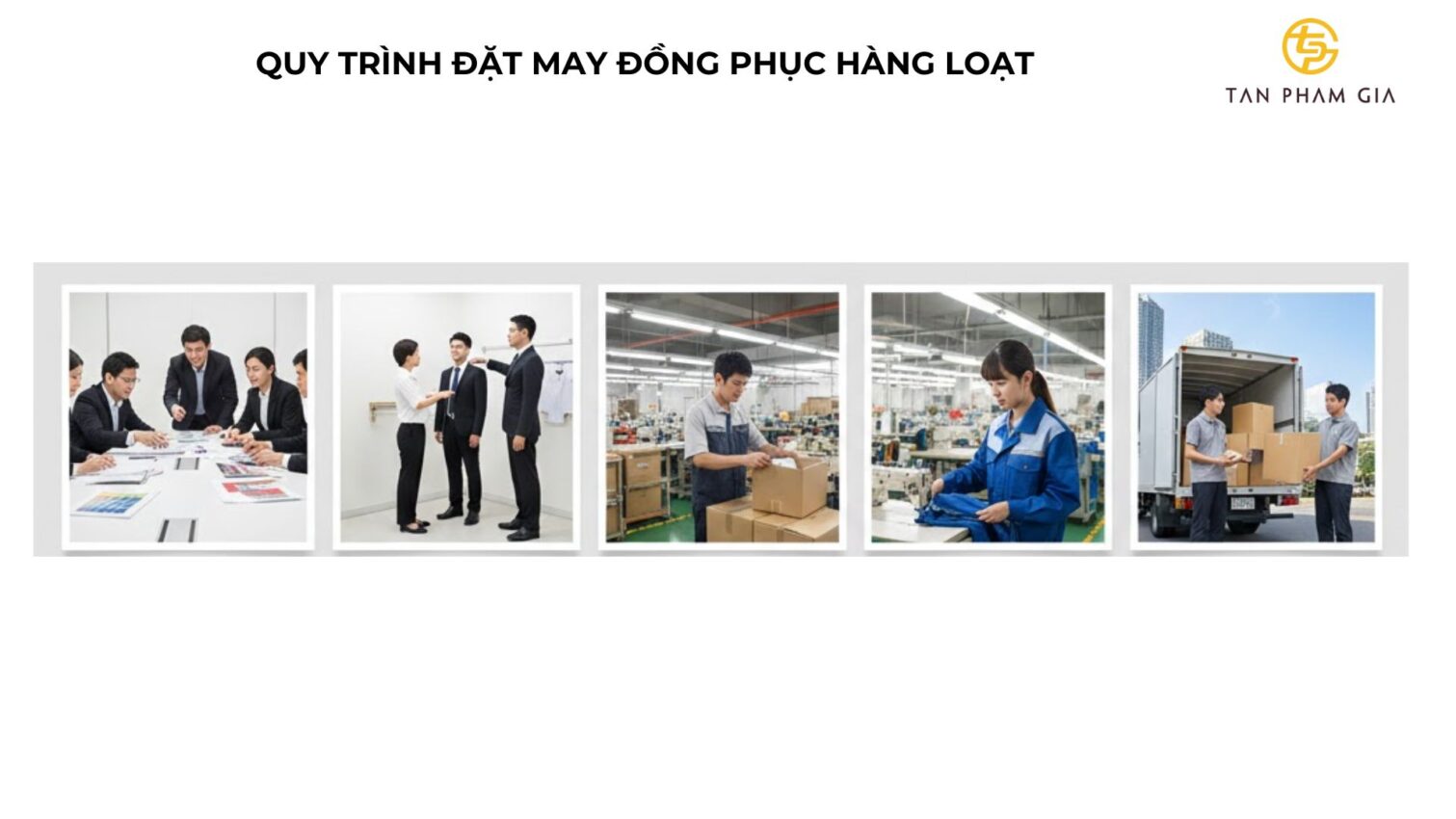 Xưởng May Đồng Phục Sản Xuất Hàng Loạt
