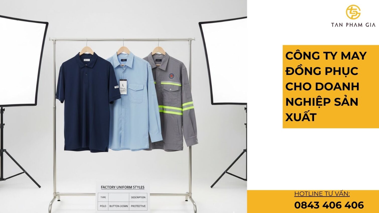 Công ty may đồng phục cho doanh nghiệp sản xuất