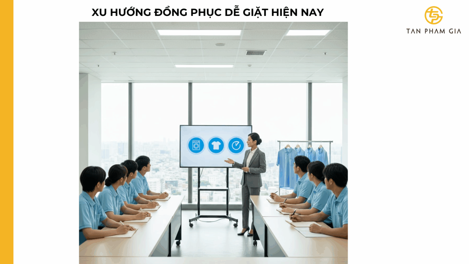 Xưởng May Đồng Phục Dễ Giặt