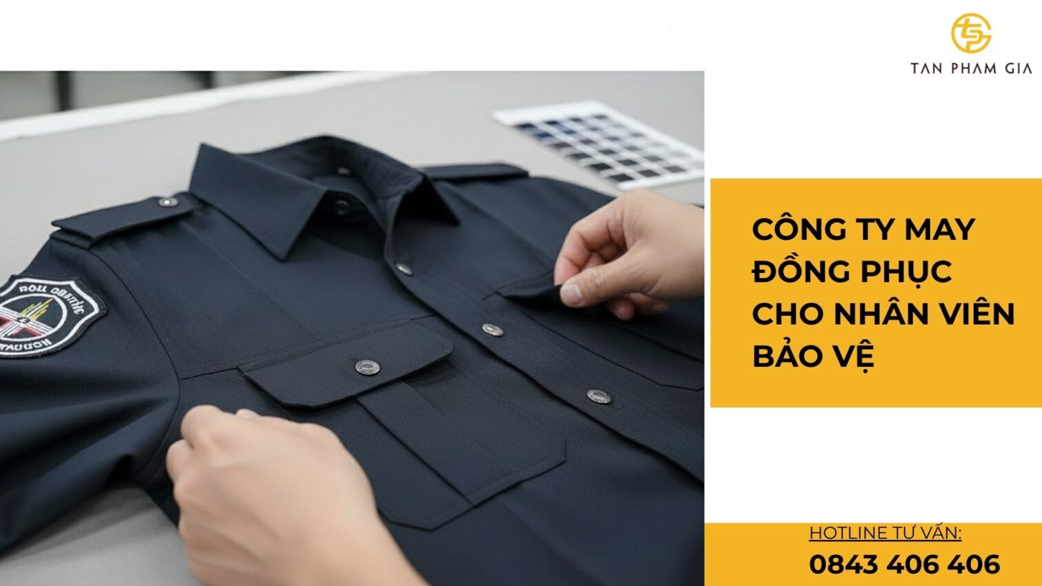 Công ty may đồng phục cho nhân viên bảo vệ
