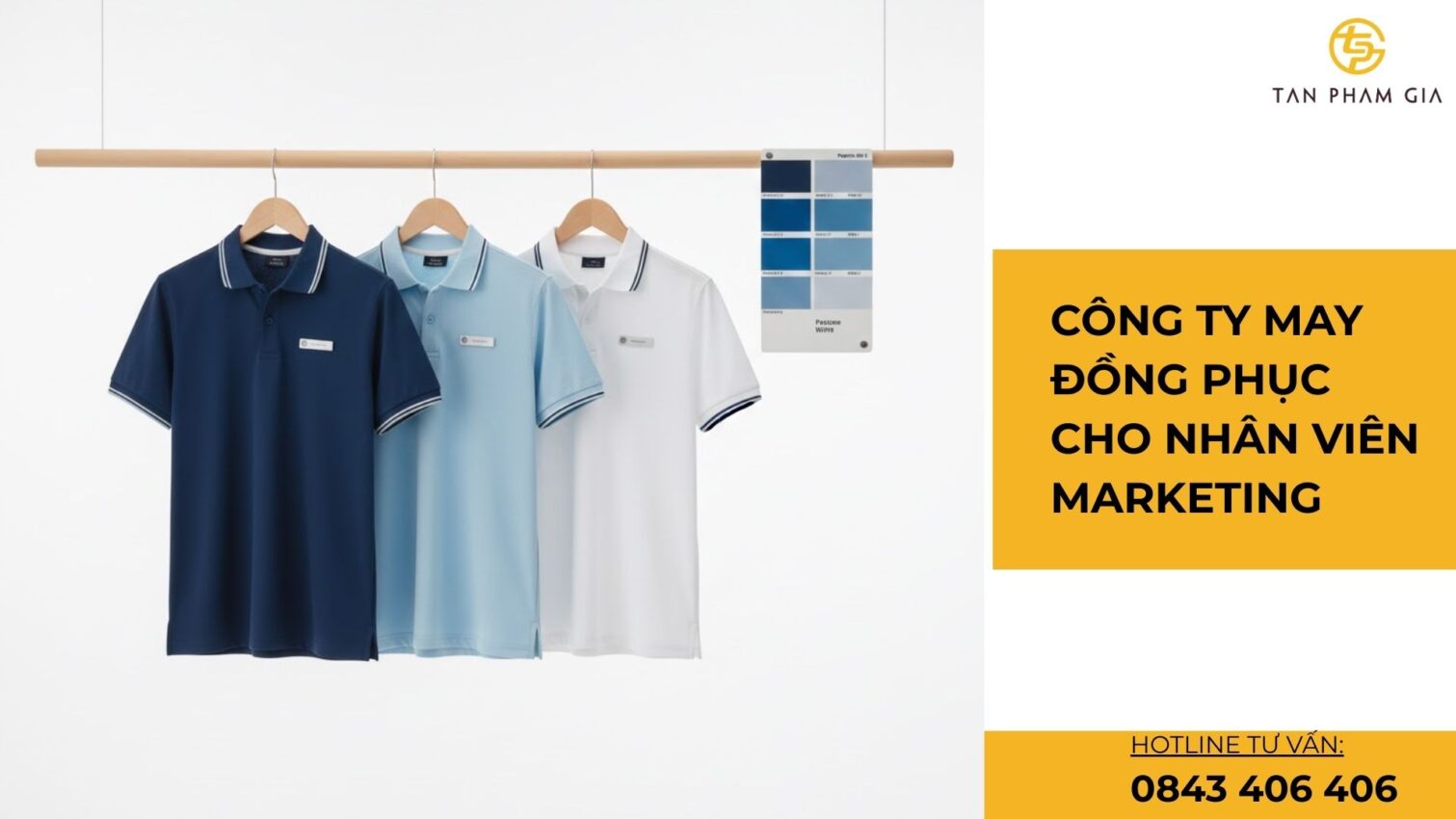 Công ty may đồng phục cho nhân viên marketing