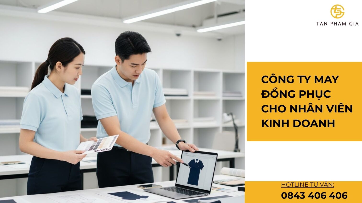 Công ty may đồng phục cho nhân viên kinh doanh