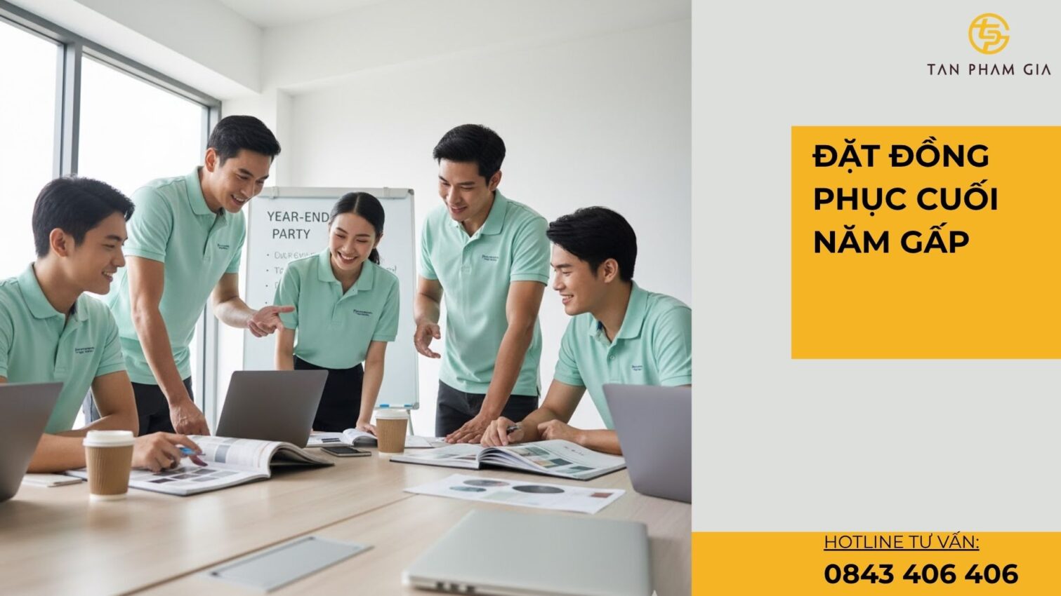 Đặt Đồng Phục Cuối Năm Gấp
